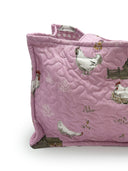 Farmstead Blossom Quilted Tote