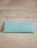 Farmstead Turquoise Quilted Oblong 14" x33" Pillow