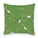Farmstead Green Quilted 20" Pillow