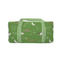 Farmstead Green Quilted Weekender Duffle Bag