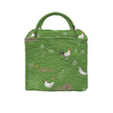 Farmstead Green Quilted Handbag