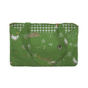 Farmstead Green Quilted Tote