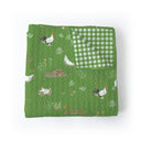 Farmstead Green Baby Blanket
