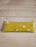 Farmstead Mustard Quilted Oblong 14" x33" Pillow