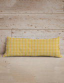 Farmstead Mustard Quilted Oblong 14" x33" Pillow
