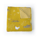 Farmstead Mustard Baby Blanket