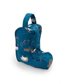 Farmstead Peacock Quilted Boot Bag