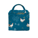 Farmstead Peacock Quilted Handbag