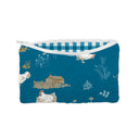 Farmstead Peacock Quilted Makeup Bag