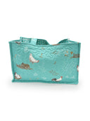 Farmstead Turquoise Quilted Tote