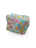 Fernscape Maya Blue Quilted Makeup Bag