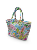 Fernscape Maya Blue Quilted Handbag