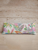 Fernscape Linen Quilted Oblong 14" x33" Pillow