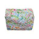 Fernscape Maya Blue Quilted Makeup Bag