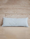 Fernscape Maya Blue Quilted Oblong 14" x33" Pillow