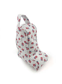 Flag Drift Blue Quilted Boot Bag