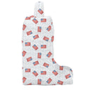 Flag Drift Blue Quilted Boot Bag
