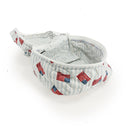 Flag Drift Blue Quilted Travel Case