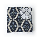 Charlotte Navy Baby Blanket