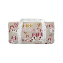 Foo Dogs Pink Quilted Weekender Duffle Bag
