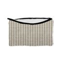 Framed Lazy J Linen Quilted Makeup Bag