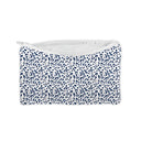 Framed Leopard Green Quilted Makeup Bag