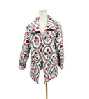 Game Day Red Charlotte Quilted Jacket