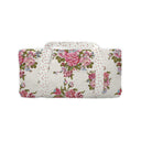 Garden Walk Linen Quilted Weekender Duffle Bag