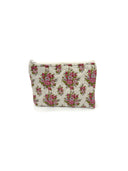 Garden Walk Linen Makeup Bag