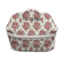 Garden Walk Linen Quilted Travel Case