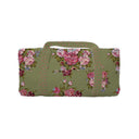 Garden Walk Olive Quilted Weekender Duffle Bag