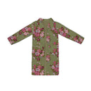 Garden Walk Olive Quilted Duster