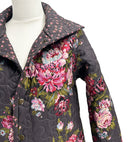 Garden Walk Plum Quilted Barn Jacket