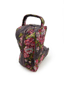 Garden Walk Plum Quilted Boot Bag