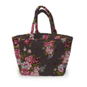 Garden Walk Plum Quilted Handbag