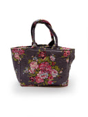 Garden Walk Plum Quilted Handbag