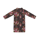 Garden Walk Plum Quilted Duster