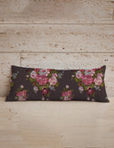 Garden Walk Plum Quilted Oblong 14"x33" Pillow