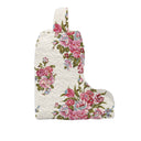 Garden Walk Linen Quilted Boot Bag