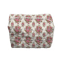 Garden Walk Linen Makeup Bag