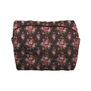 Garden Walk Plum Makeup Bag