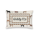 "Giddy Up" Quilted Mini Pillow 8" x 12"