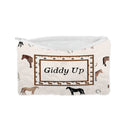 "Giddy Up" Quilted Makeup Bag