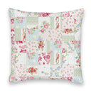 Gracie Patchwork Pastel Quilted 20" Pillow