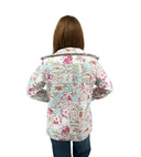 Gracie Patchwork Pastel Quilted Snap Jacket
