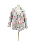 Gracie Patchwork Pastel Quilted Snap Jacket