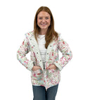 Gracie Patchwork Pastel Quilted Snap Jacket