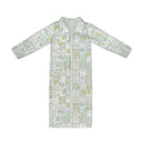 Gracie Patchwork Sage Quilted Maxi Coat *Web Exclusive*