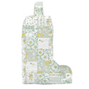 Gracie Patchwork Sage Quilted Boot Bag
