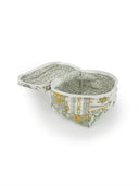 Gracie Patchwork Sage Quilted Travel Case